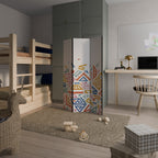 ANGULAR FEELING 3-Panel Room Divider