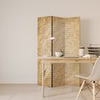 PAGES OF MEMORY 3-Panel Room Divider