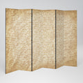 PAGES OF MEMORY Biombo Decorativo de 6 Painéis