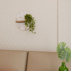 SPOTTED DAZE Prateleira Oval Decorativa em Efeito Carvalho