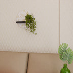 SPOTTED DAZE Prateleira Redonda Decorativa em Acabamento Preto