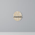 CLUSTER CRAFTS Prateleira Oval Decorativa em Acabamento Preto