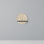 CLUSTER CRAFTS Prateleira Redonda Decorativa em Acabamento Preto