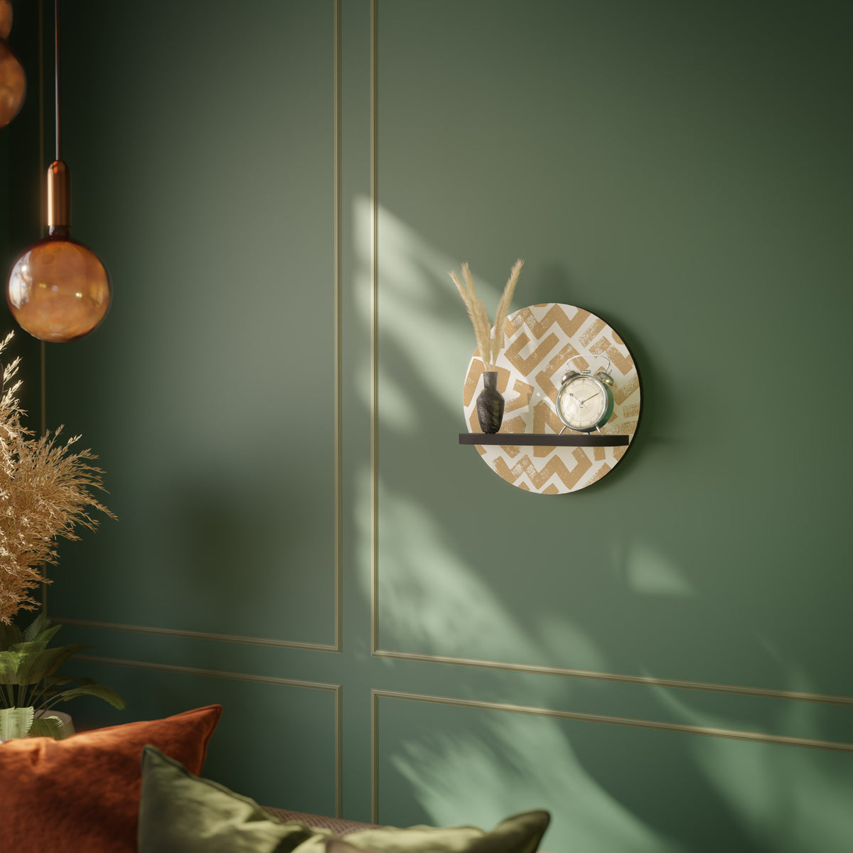 CLUSTER CRAFTS Art Shelf