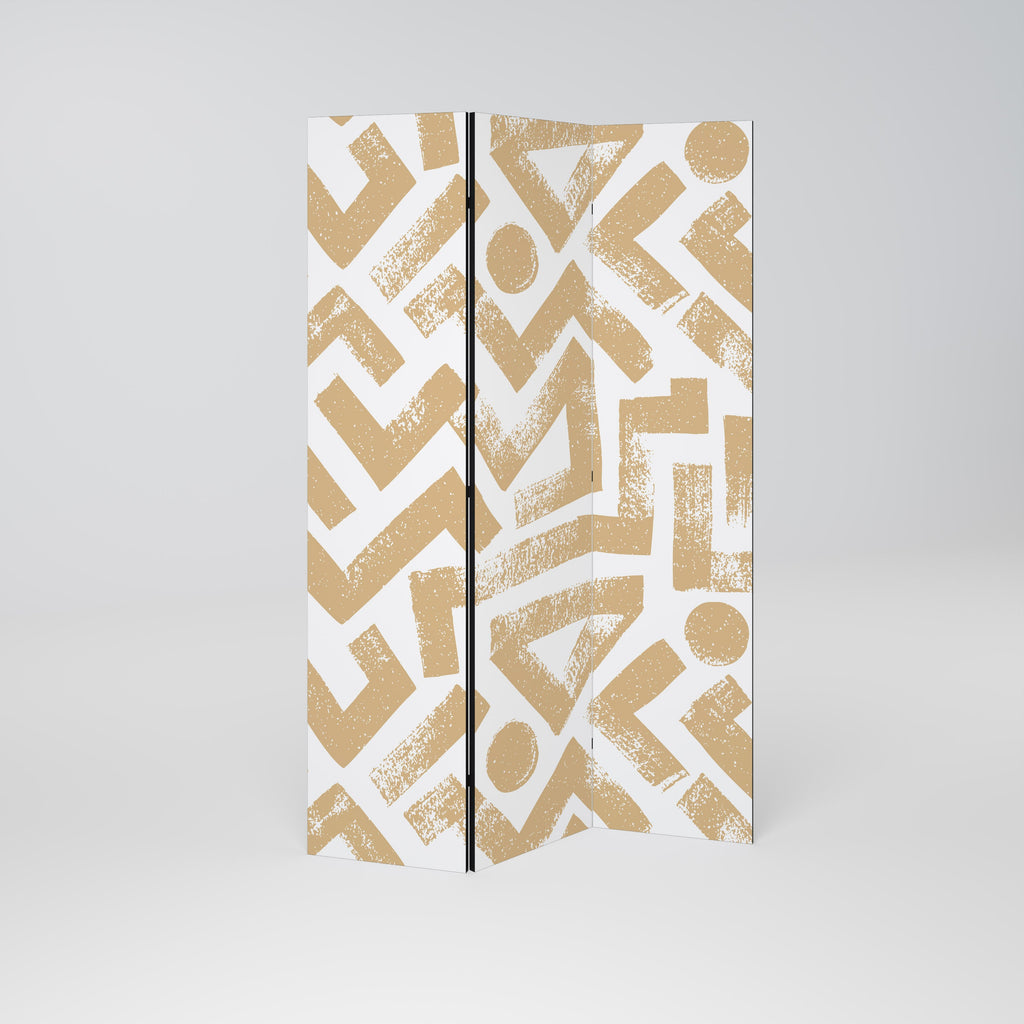 CLUSTER CRAFTS Biombo Decorativo de 3 Painéis