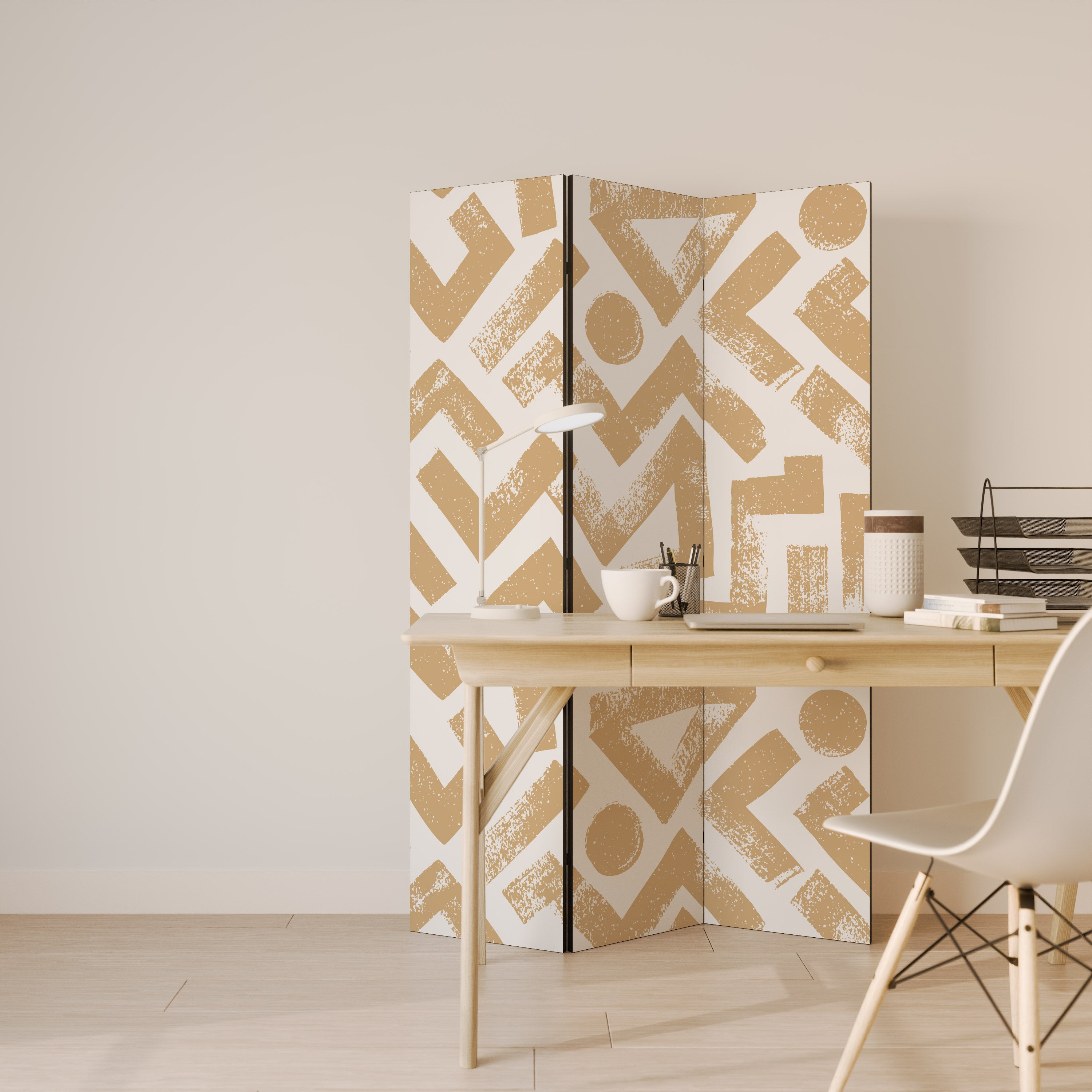 CLUSTER CRAFTS 3-Panel Room Divider