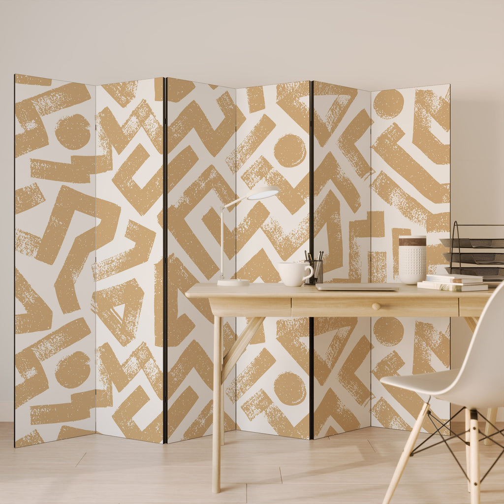 CLUSTER CRAFTS Decorative 6-Panel Room Divider