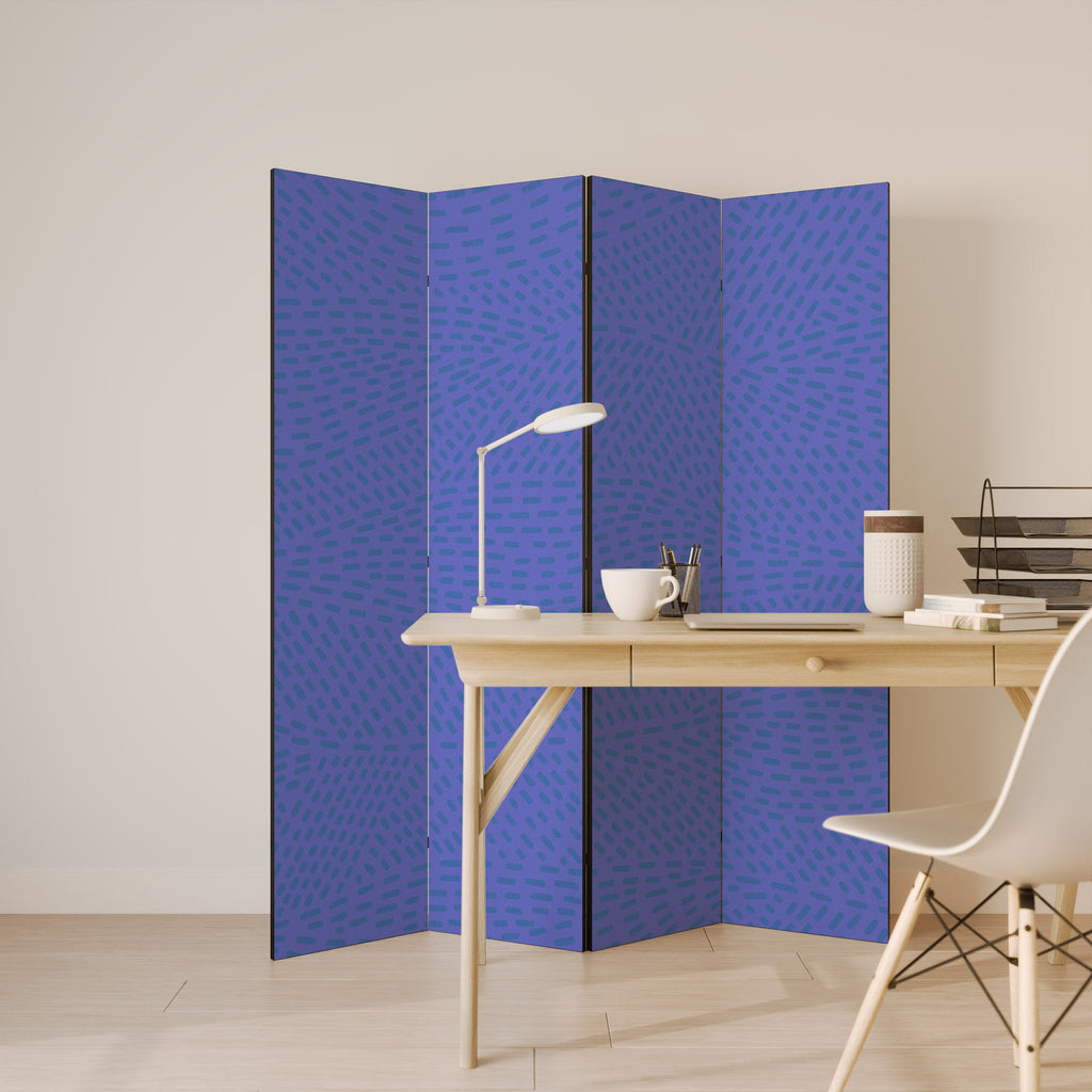 AMPARO SHREDS Decorative 4-Panel Room Divider