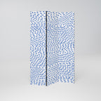 HEAVENLY SHREDS Biombo Decorativo de 3 Painéis