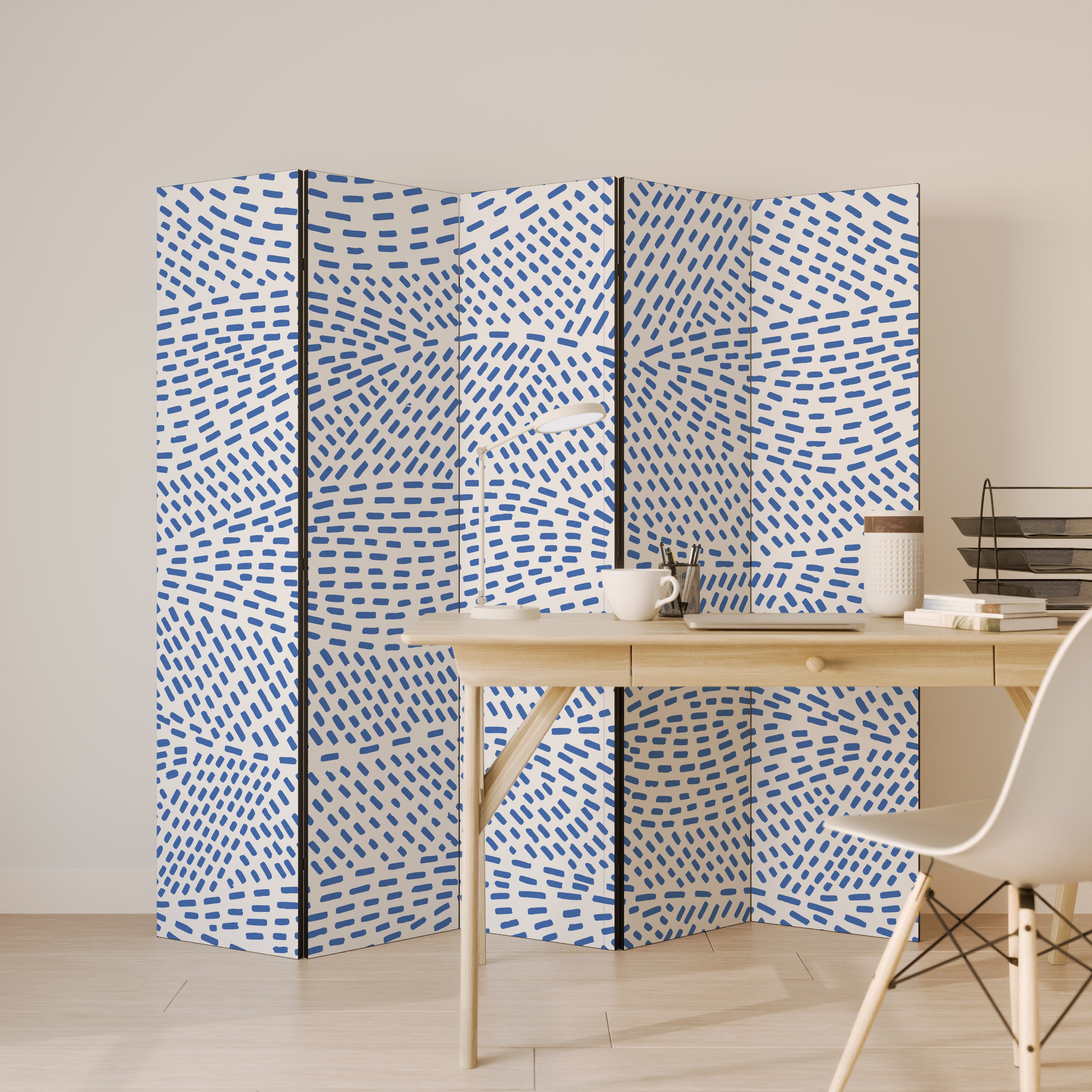 HEAVENLY SHREDS 5-Panel Room Divider