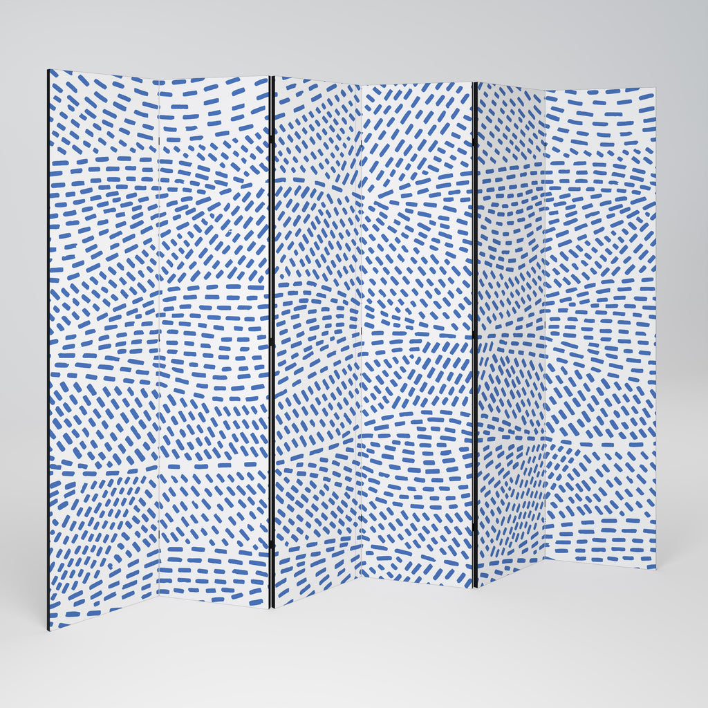 HEAVENLY SHREDS Decorative 6-Panel Room Divider
