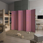 AZALEA SHREDS Decorative 6-Panel Room Divider