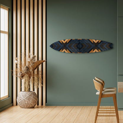 CRAFTY GEOMETRY Painel Decorativo Prancha de Surf