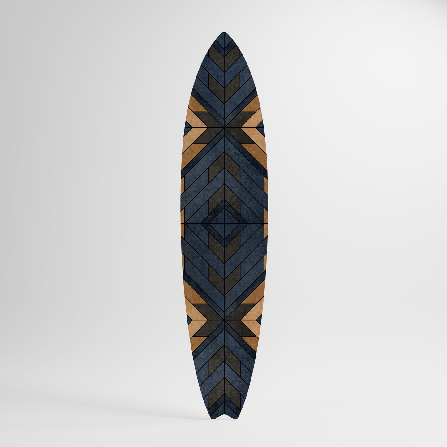 CRAFTY GEOMETRY Painel Decorativo Prancha de Surf