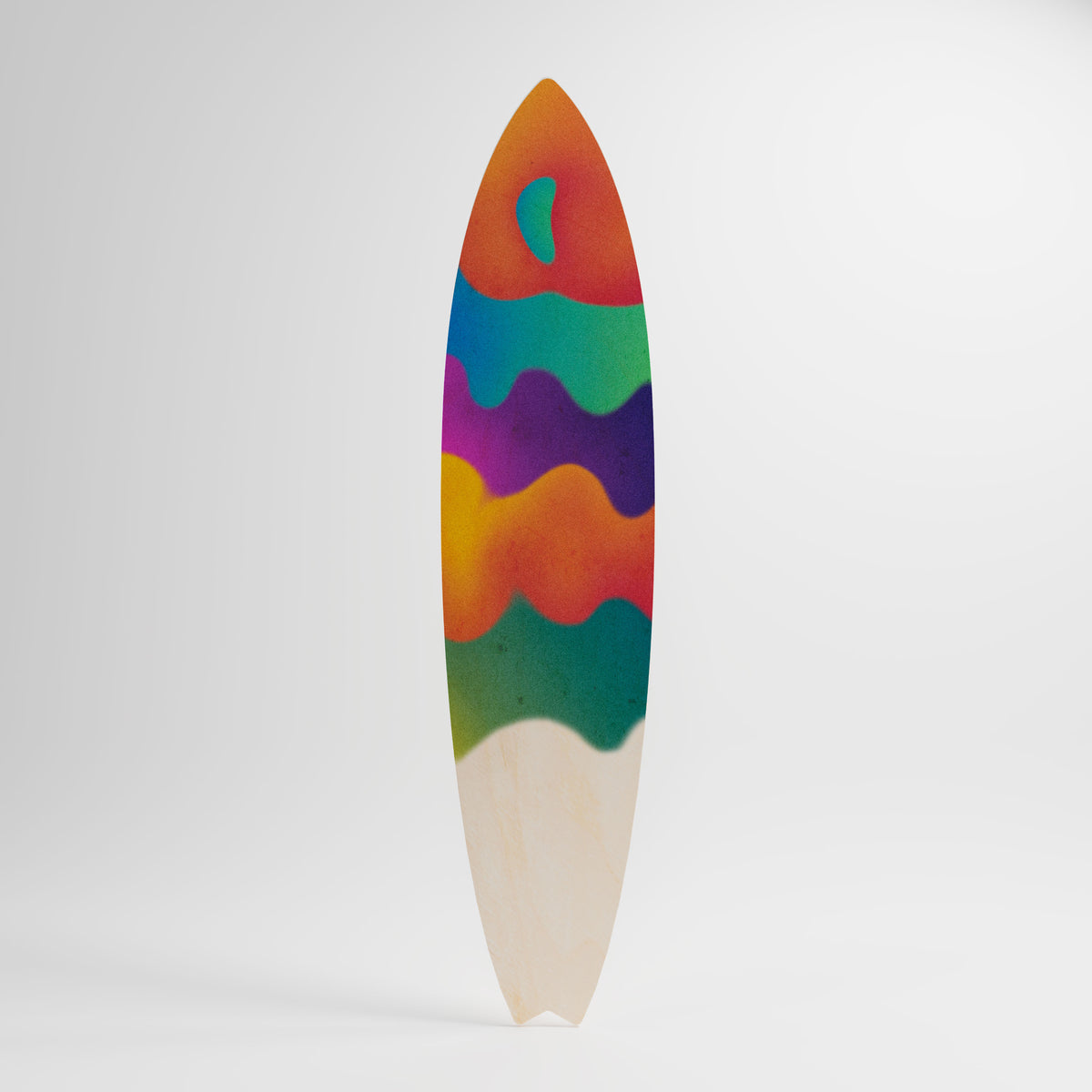 BRIGHT ESSENCE Painel Decorativo Prancha de Surf