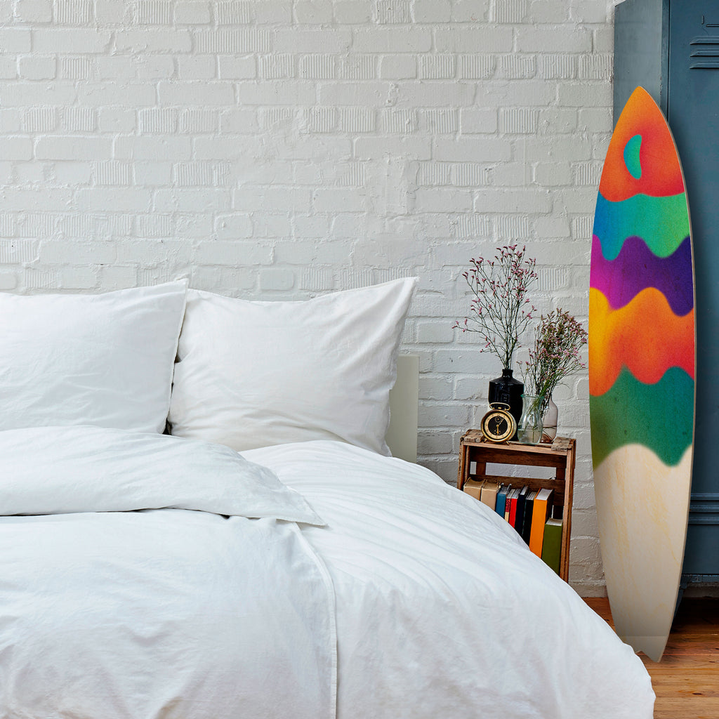 BRIGHT ESSENCE Surfboard Decorative Panel