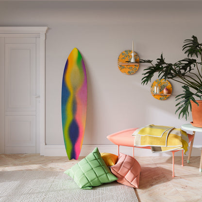 AURORA DAZE Painel Decorativo Prancha de Surf