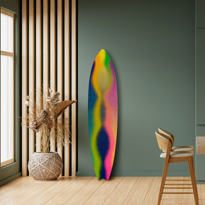 AURORA DAZE Painel Decorativo Prancha de Surf