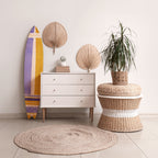 TROPICAL DREAM SHAPE Painel Decorativo Prancha de Surf