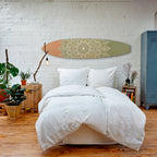 MANDALA WAVE DANCE Painel Decorativo Prancha de Surf