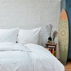 MANDALA WAVE DANCE Painel Decorativo Prancha de Surf