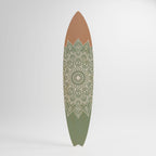 MANDALA WAVE DANCE Painel Decorativo Prancha de Surf