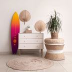 FRESH HORIZON Painel Decorativo Prancha de Surf