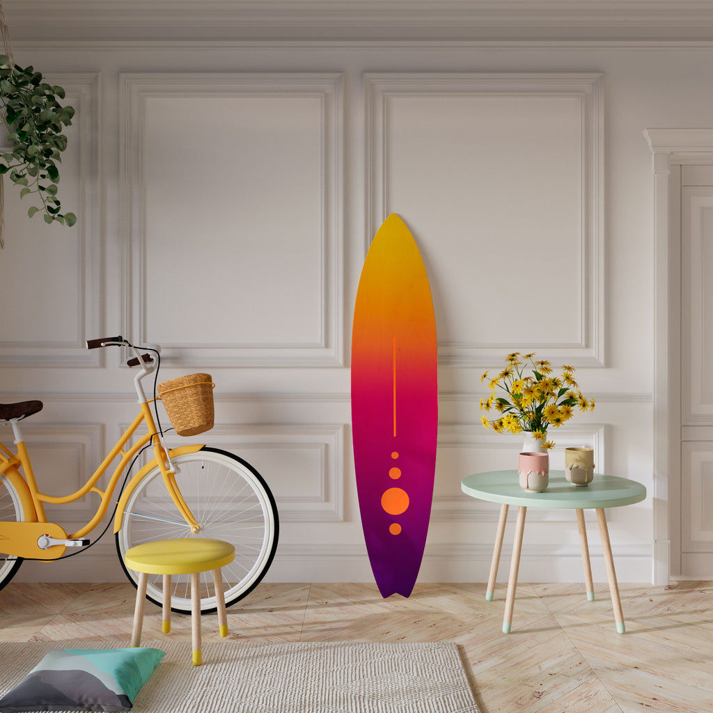 FRESH HORIZON Painel Decorativo Prancha de Surf