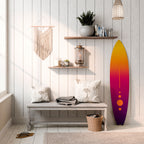 FRESH HORIZON Painel Decorativo Prancha de Surf