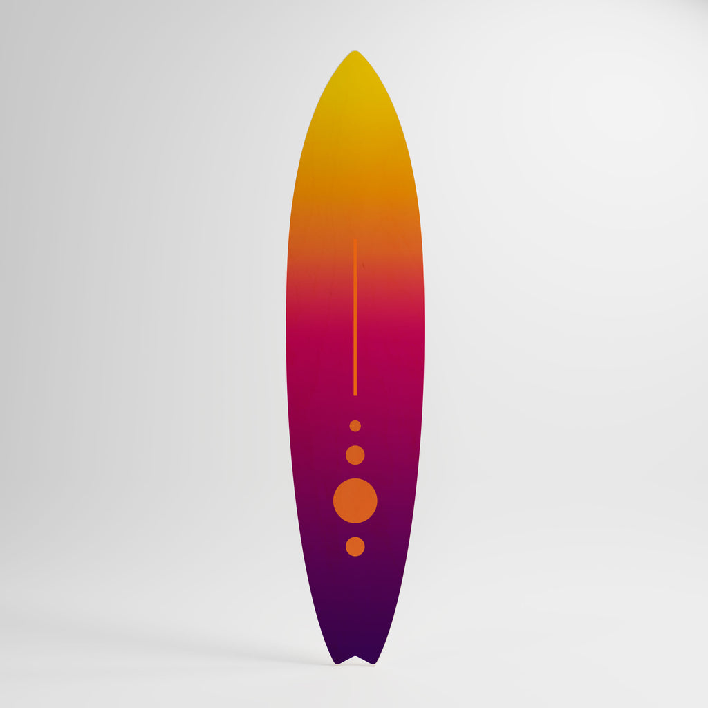 FRESH HORIZON Painel Decorativo Prancha de Surf