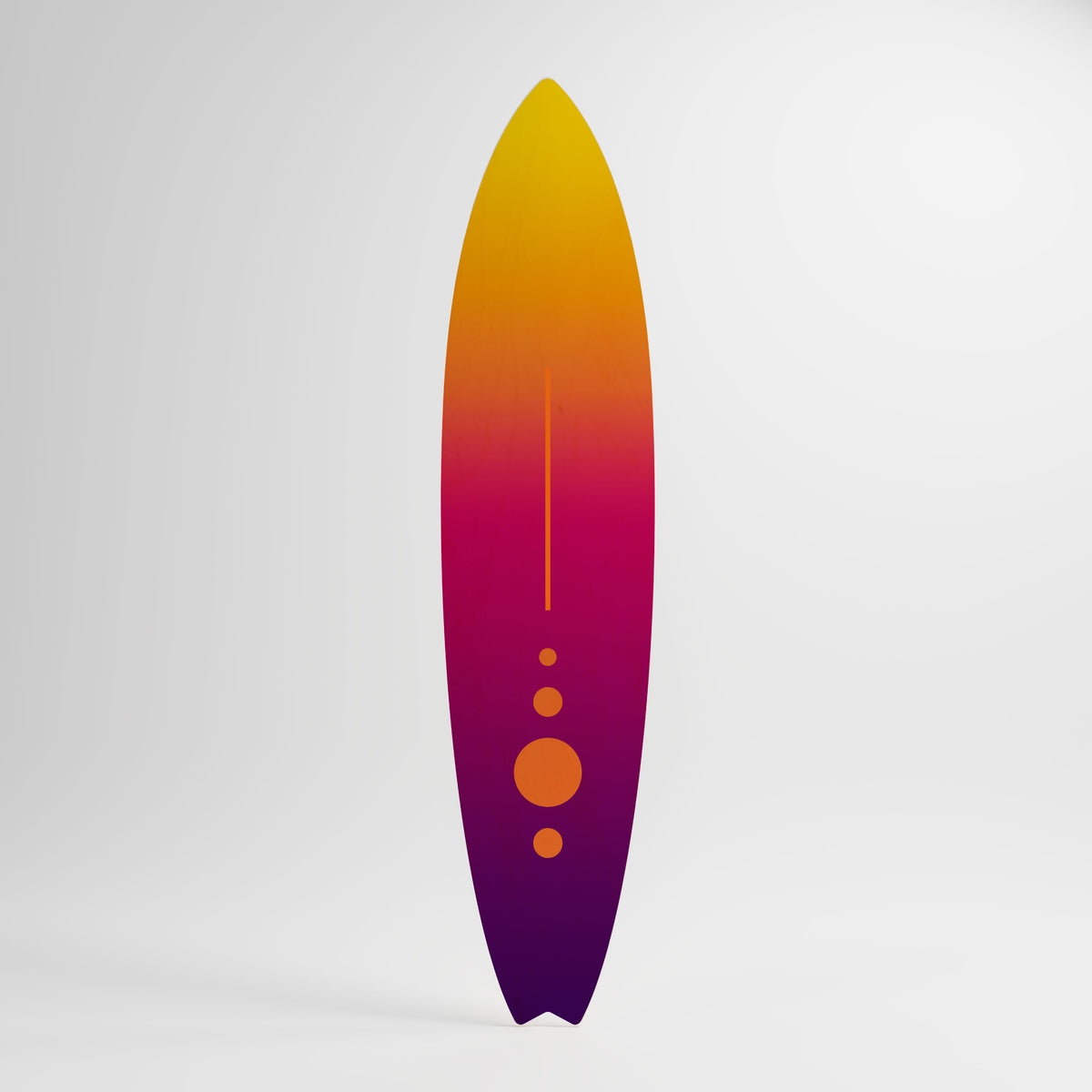 FRESH HORIZON Painel Decorativo Prancha de Surf