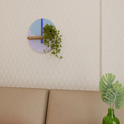 TIDAL STRIPE Art Shelf