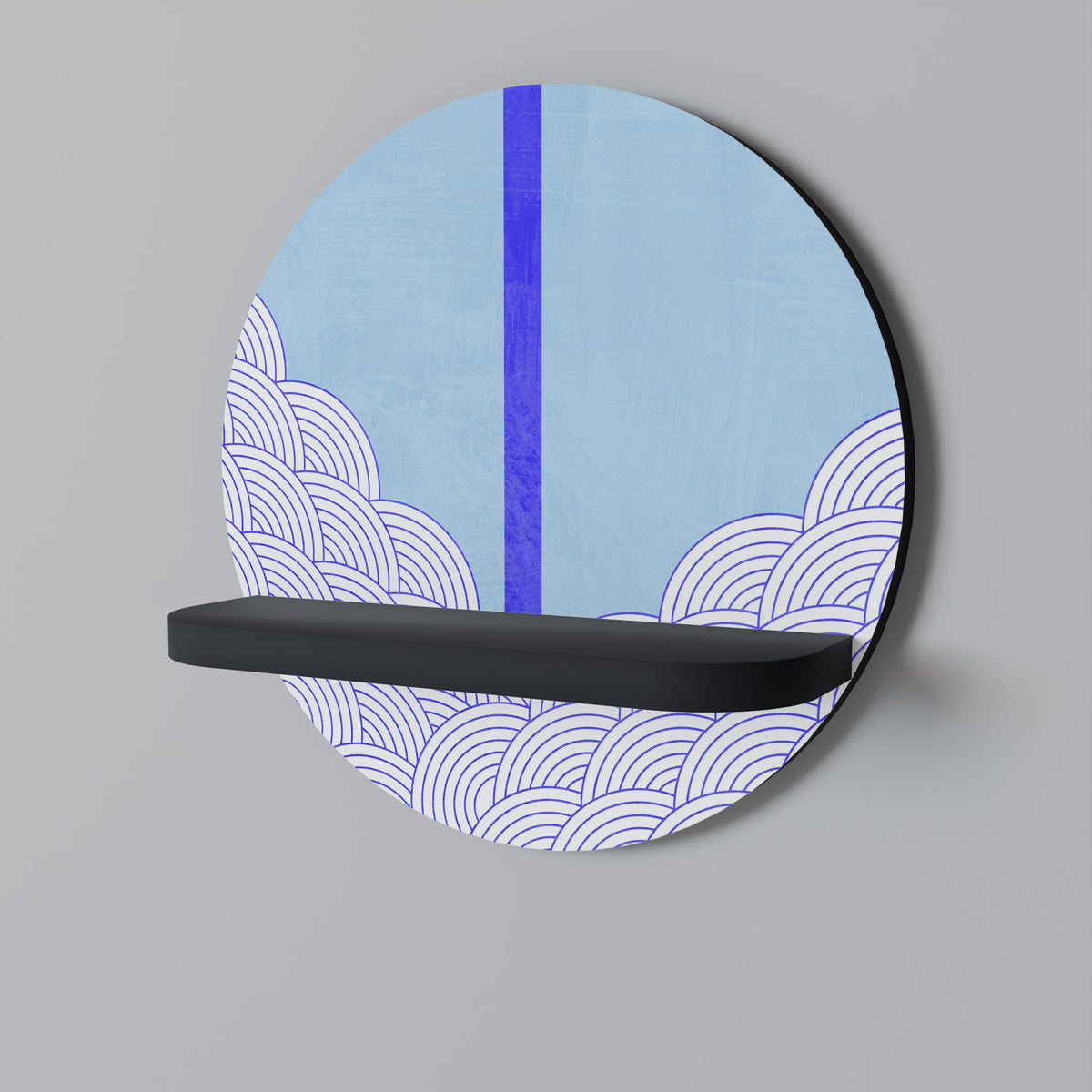 TIDAL STRIPE Art Shelf