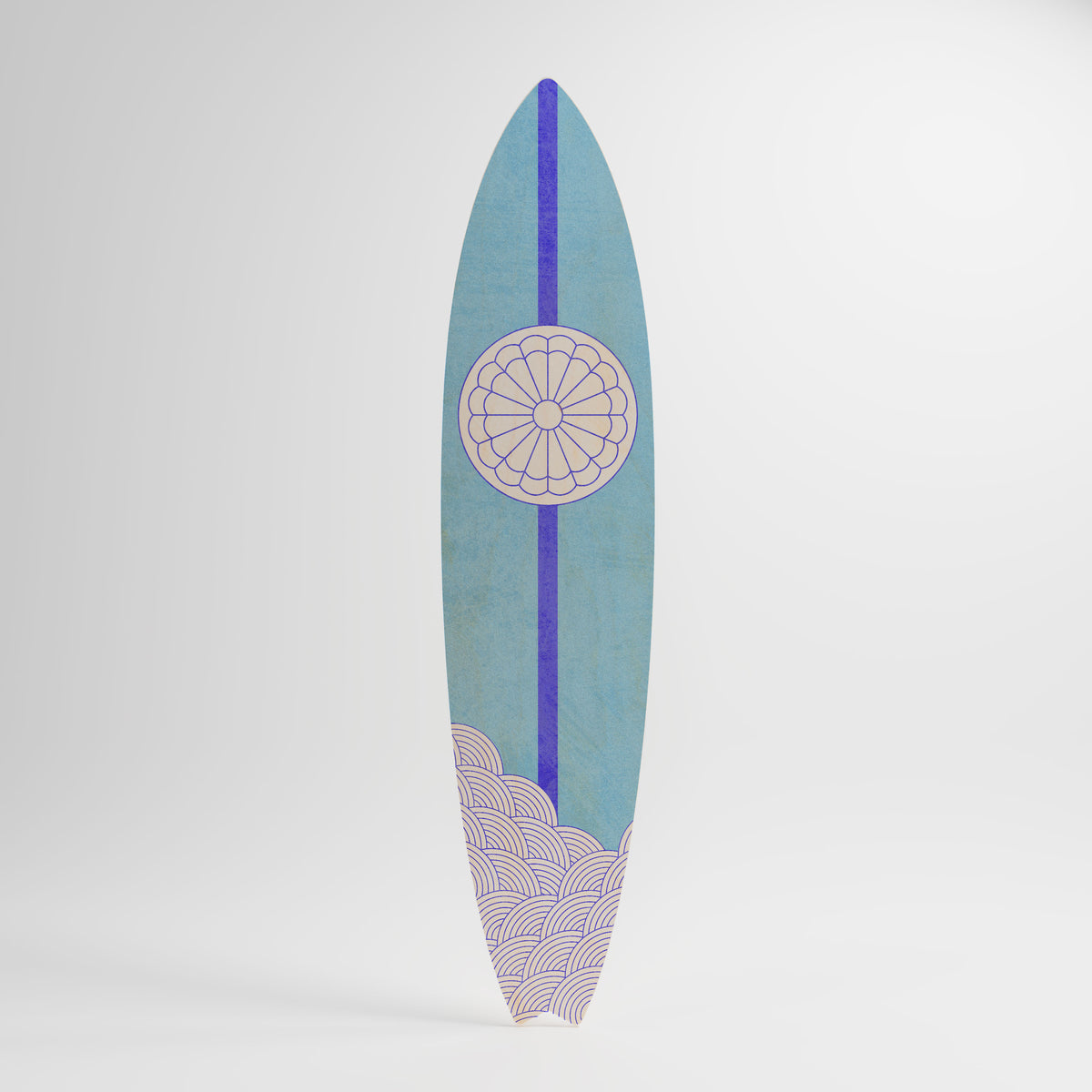 TIDAL STRIPE Painel Decorativo Prancha de Surf