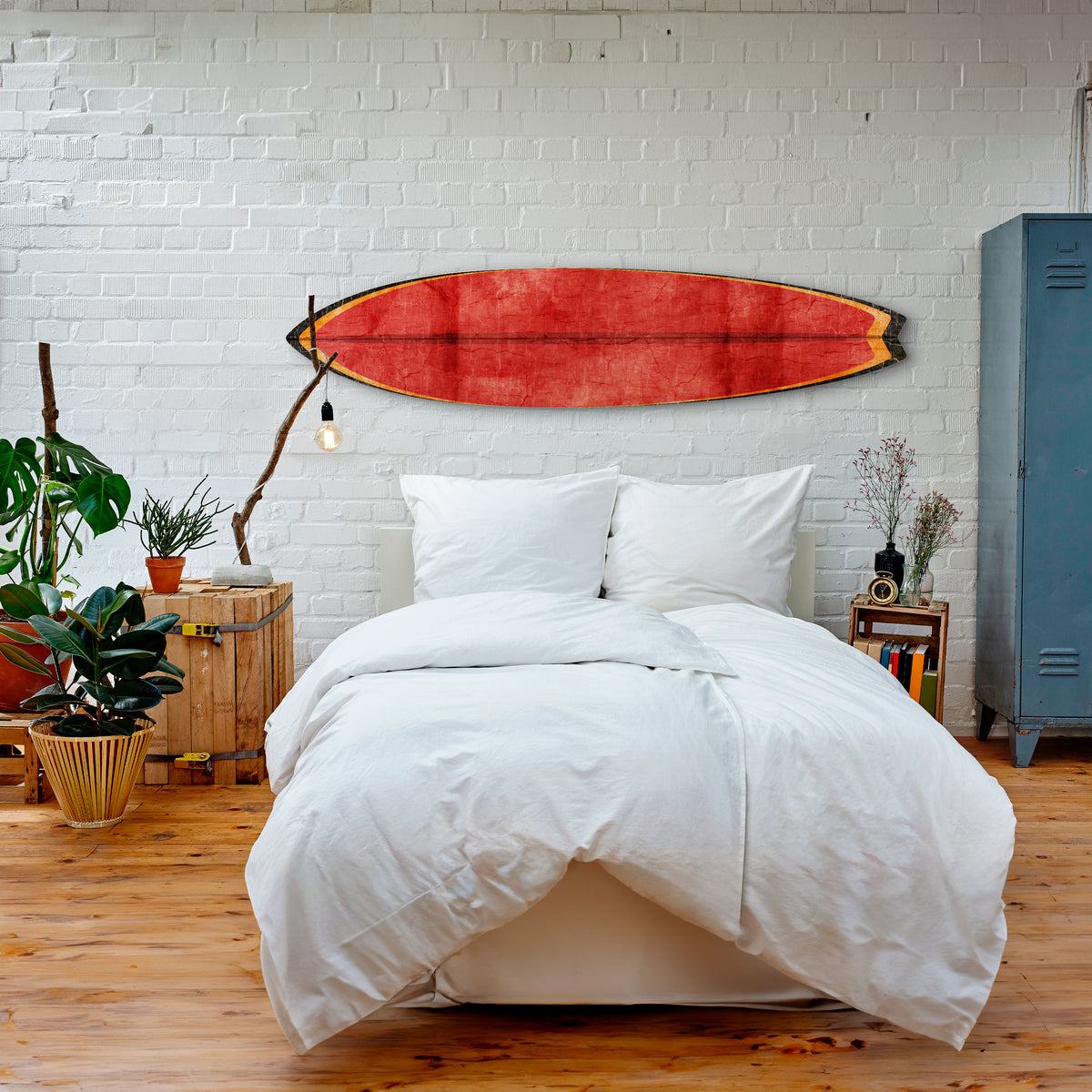 SCARLET EDGE Surfboard Decorative Panel