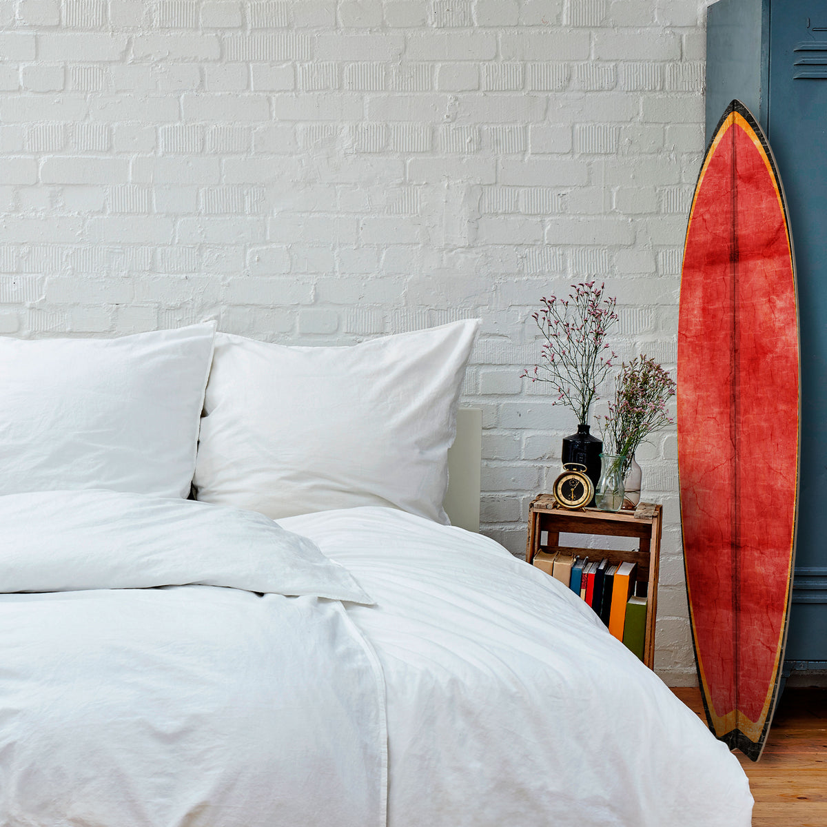 SCARLET EDGE Painel Decorativo Prancha de Surf