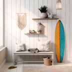 RUSTIC SHORE Surfboard Decorative Panel