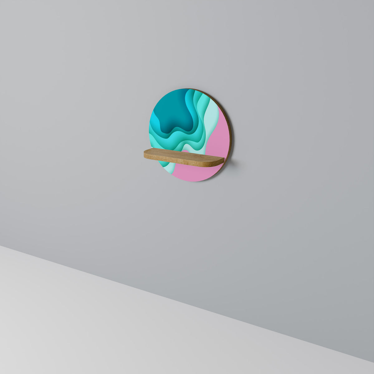 CYANIC ABYSS Art Shelf