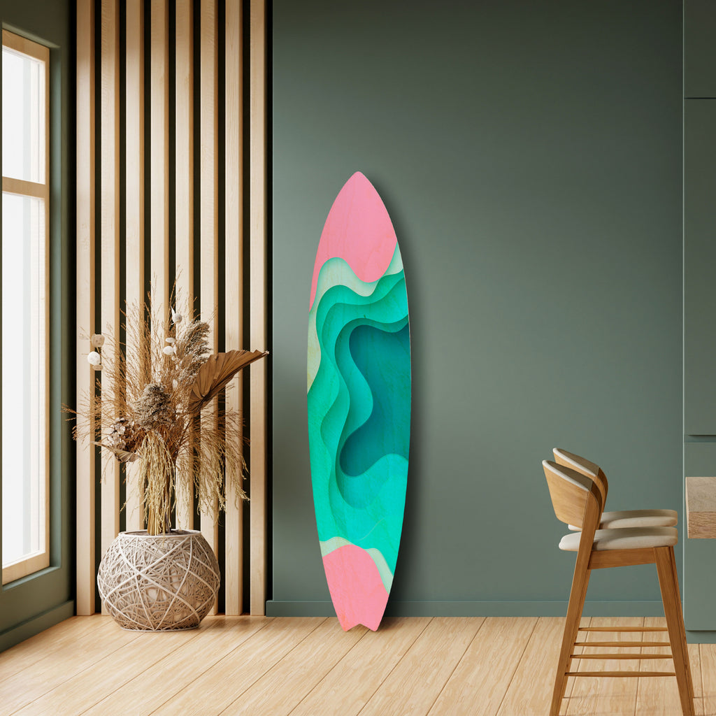 CYANIC ABYSS Surfboard Decorative Panel