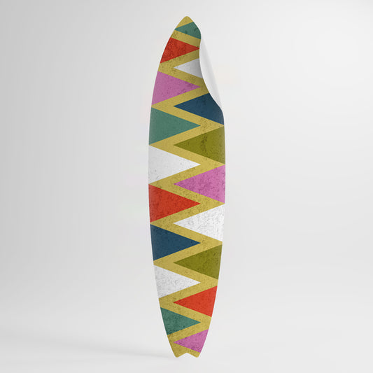 COLORFUL TRIANGLES Autocolante Prancha de Surf