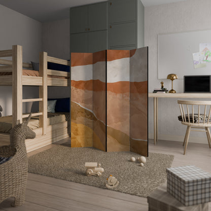 SANDHILLS SPLENDOUR 4-Panel Room Divider