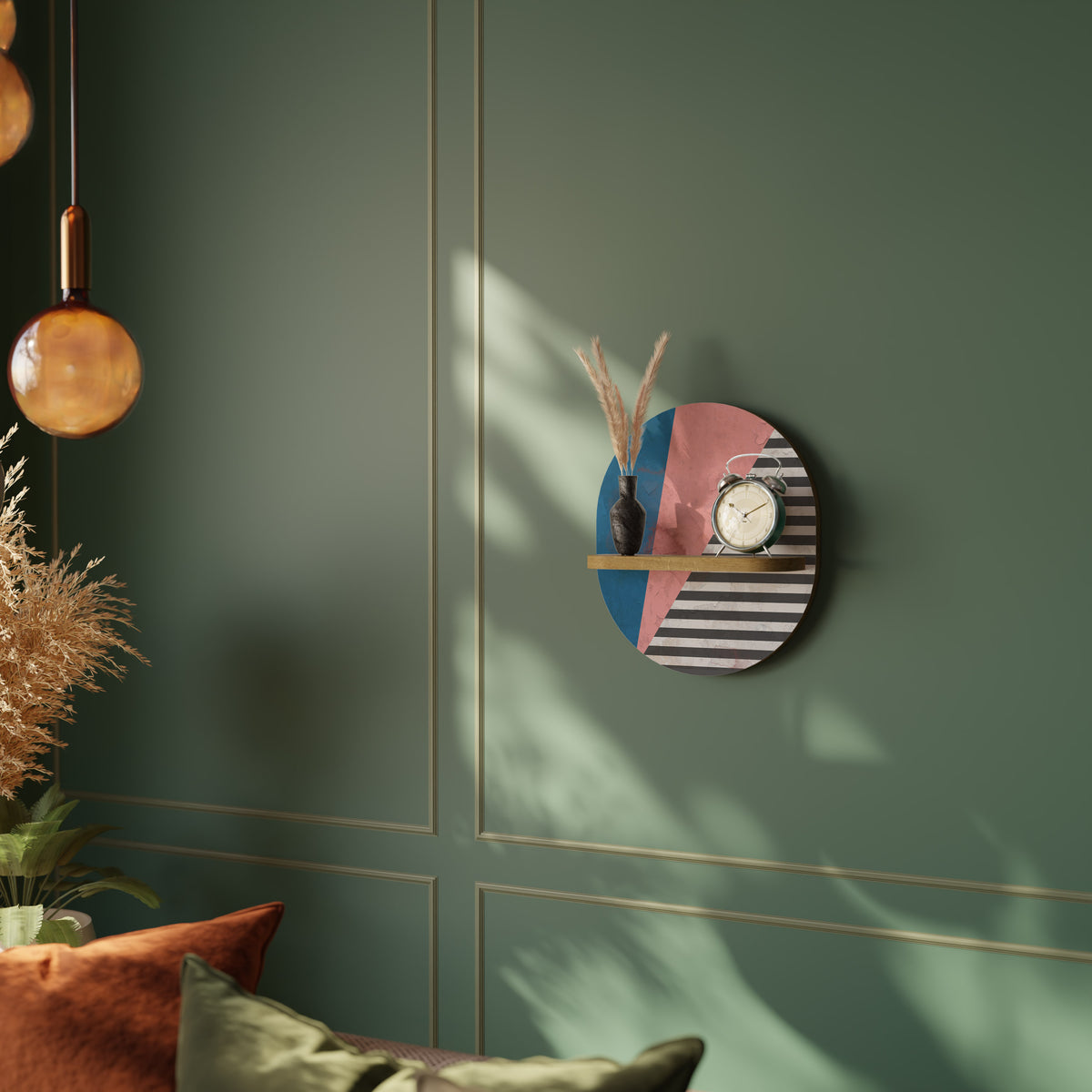 GLAMOROUS STRIPE Art Shelf