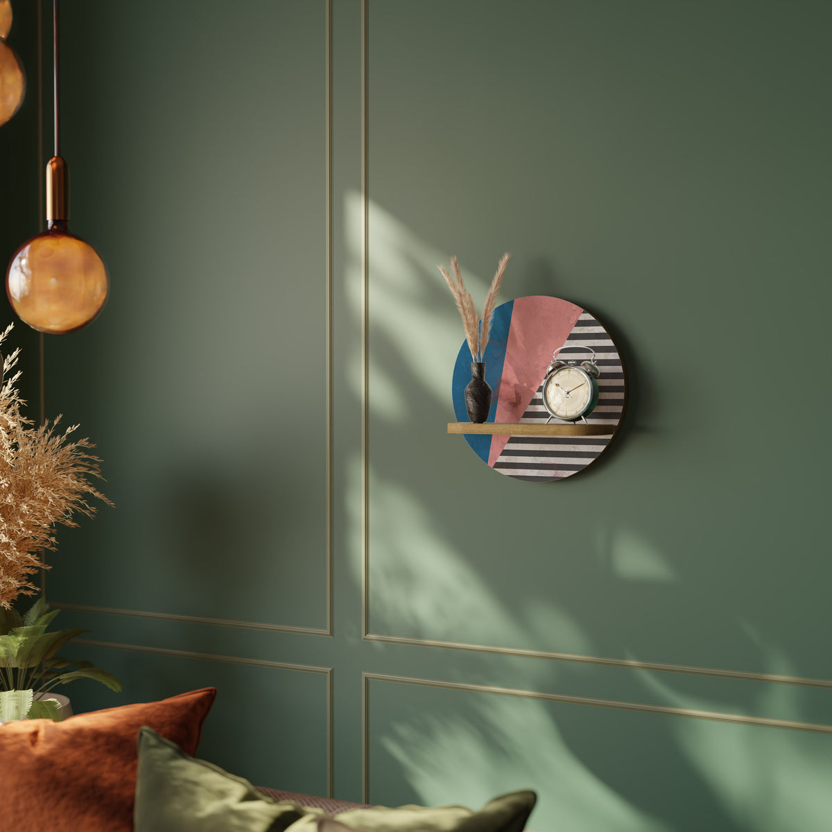 GLAMOROUS STRIPE Art Shelf