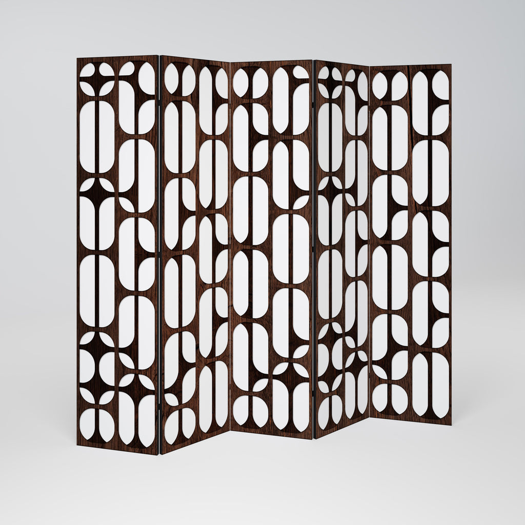 ARTISTIC SPACE HARMONY Biombo Decorativo de 5 Painéis