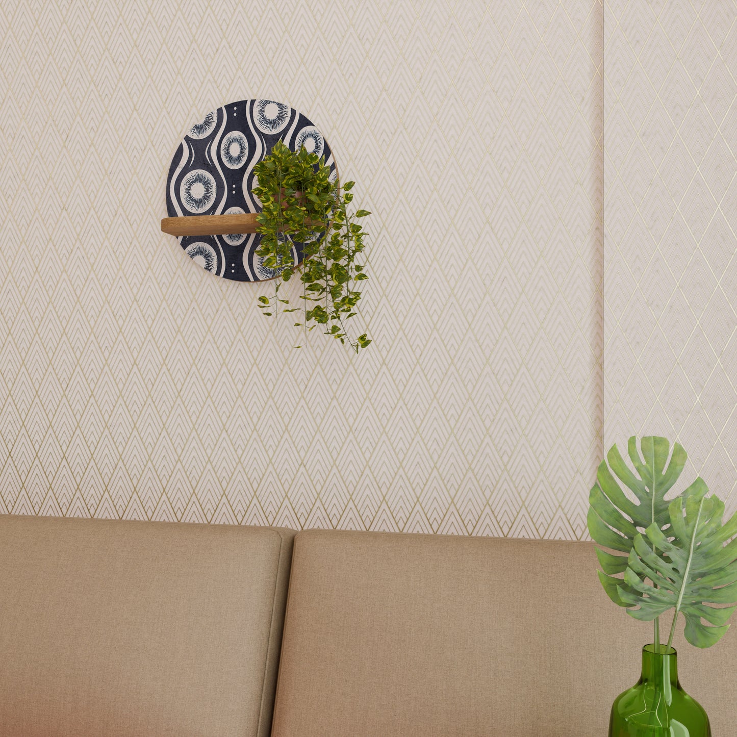 GRAPHITE EYES Art Shelf