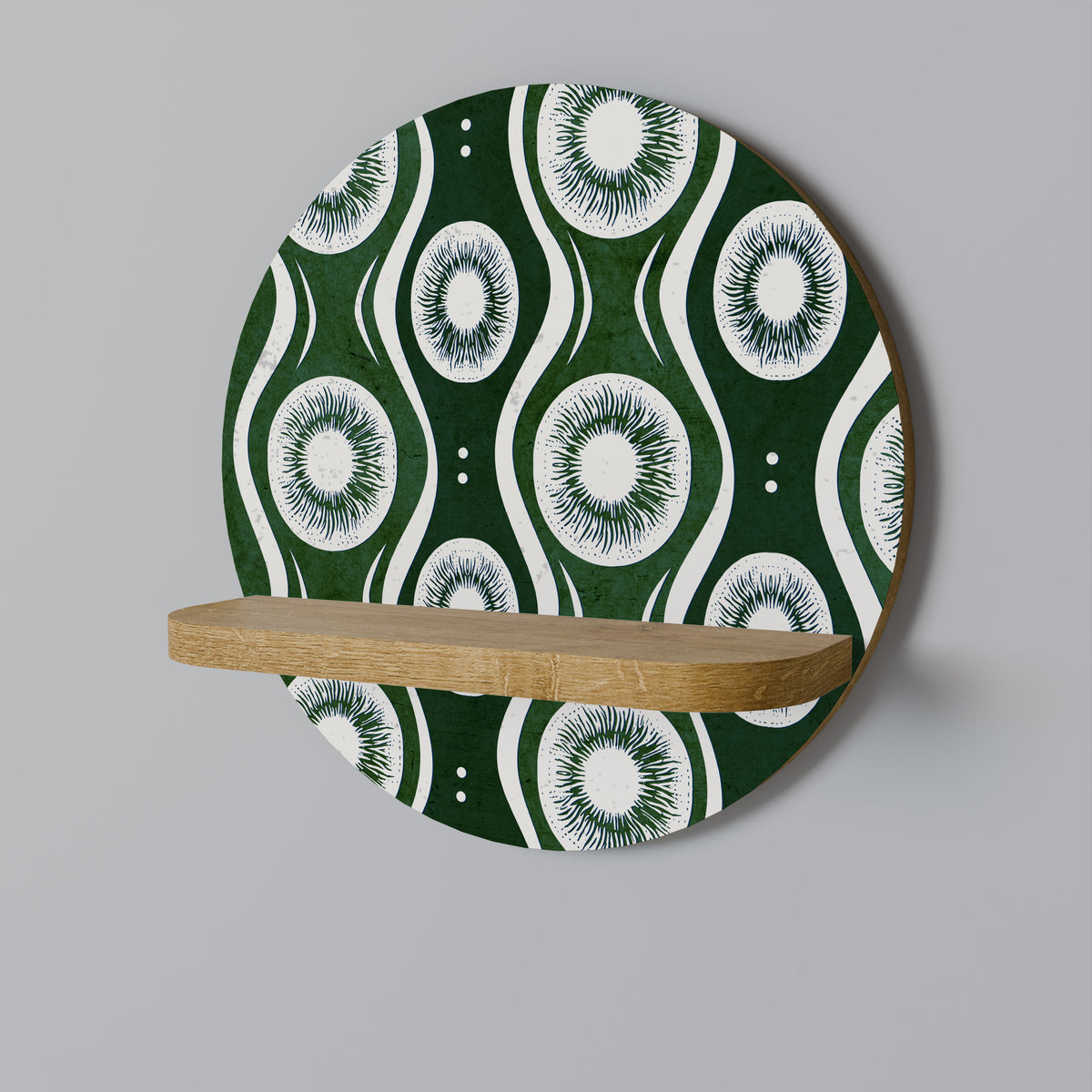 GREEN EYES Art Shelf