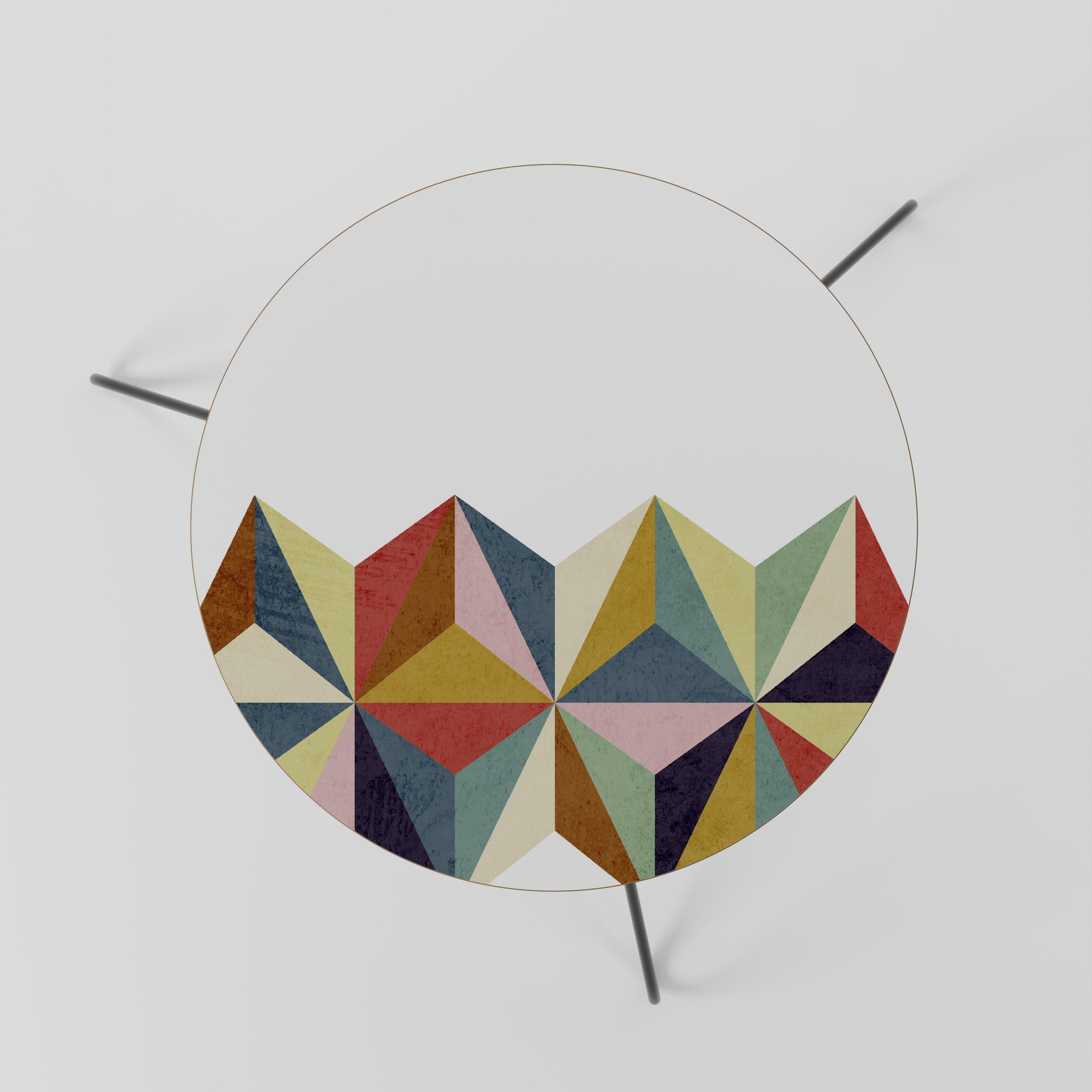 TESSELATE TREASURES Mesa de Centro 60