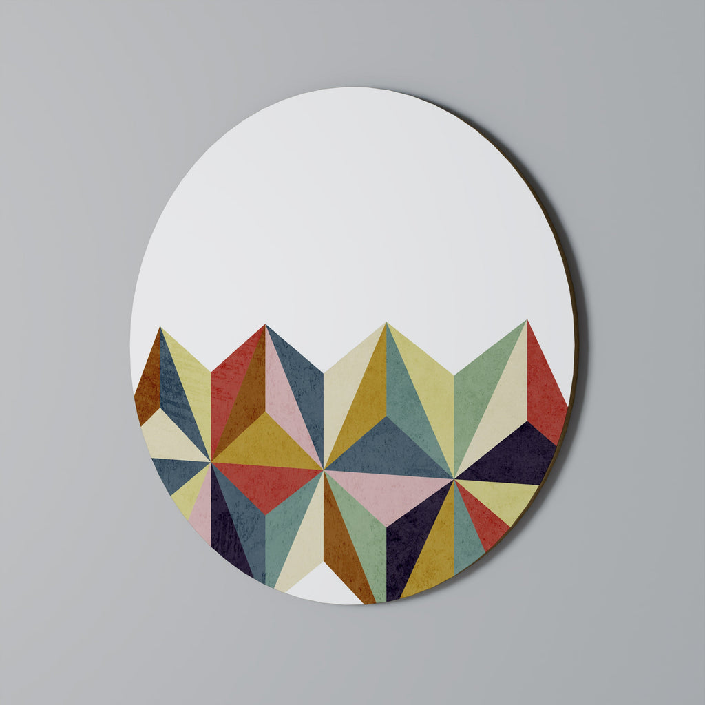 TESSELATE TREASURES Round Wall Art