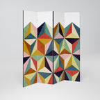 TESSELATE TREASURES Biombo Decorativo de 4 Painéis