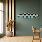 COLORFUL NOSTALGIA Painel Decorativo Prancha de Surf